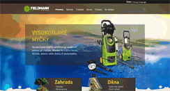 Desktop Screenshot of fieldmann.cz